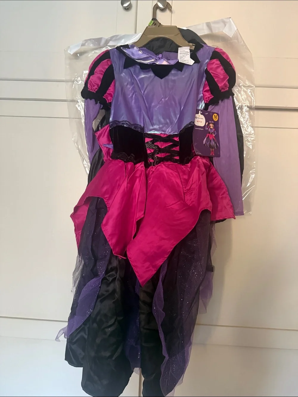 MEMBER’s MARK WITCH 🧙 DELUXE GIRL COSTUME SIZE MEDIUM (8-10) 🌟NWT🌟